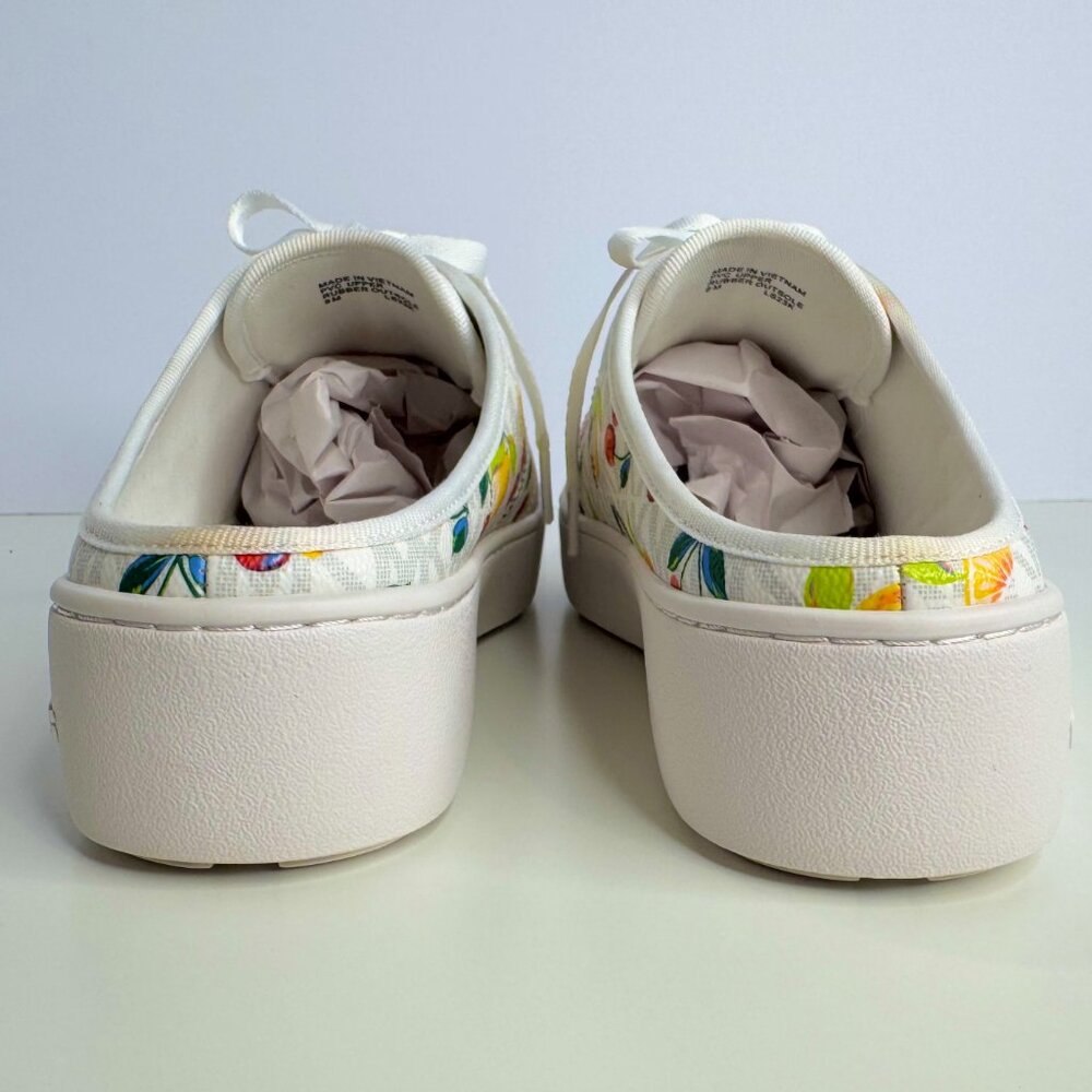 Michael‎ Kors Poppy Fruit Print Logo Slip-On Sneaker Women's 8 - Picture 5 of 9